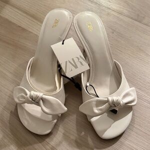 Zara Open Toe Heels